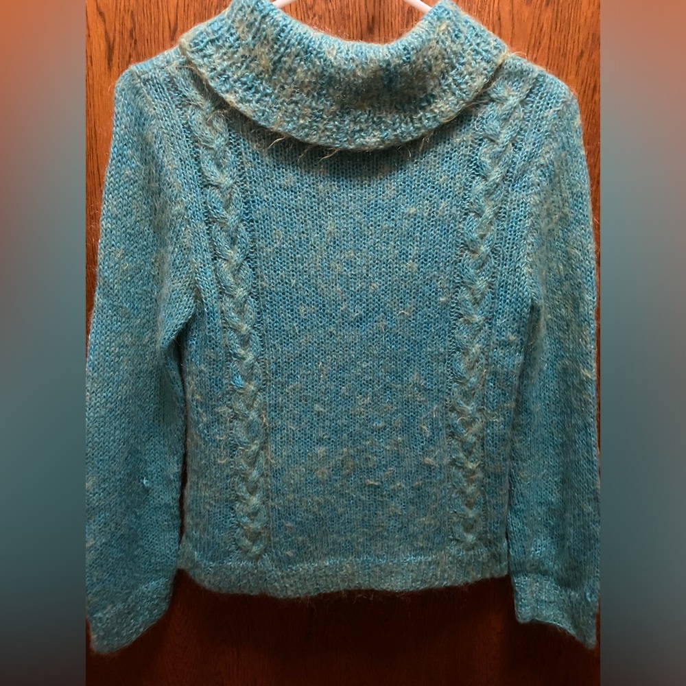 Vintage mid 1970’s Handmade Turtleneck Mohair Sweater